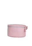 Жіноча шкіряна поясна сумка рожева гладка TW-BeltBag-pink-ksr фото