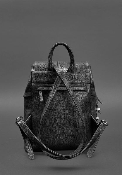 Кожаный женский рюкзак Олсен черный BN-BAG-13-onyx фото