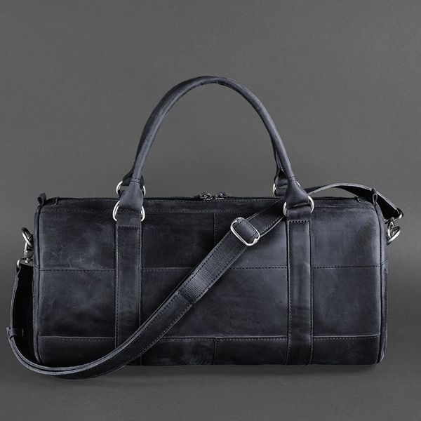 Кожаная сумка Harper темно-синяя Crazy Horse BN-BAG-14-nn фото