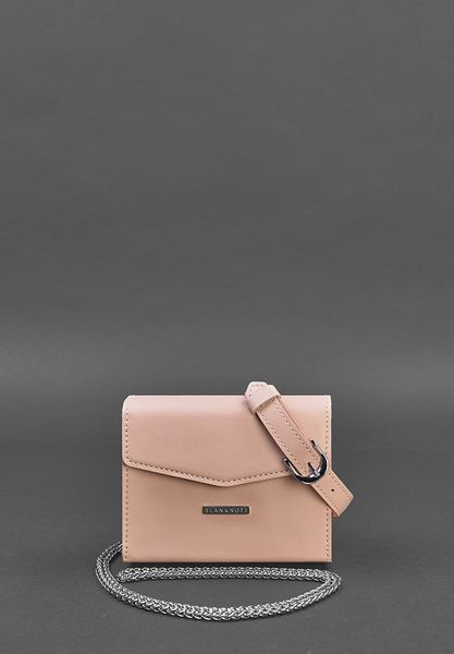 Жіноча шкіряна сумка поясна / кроссбоді Mini рожева BN-BAG-38-2-pink фото