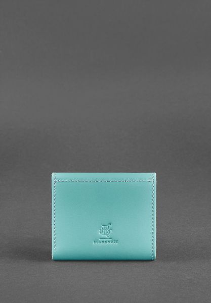 Кожаный женский кошелек 2.1 бирюзовый BN-W-2-1-tiffany фото