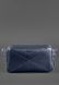 Кожаная поясная сумка Dropbag Maxi темно-синяя BN-BAG-20-navy-blue фото 2