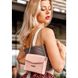 Жіноча шкіряна сумка поясна / кроссбоді Mini рожева BN-BAG-38-2-pink фото 8