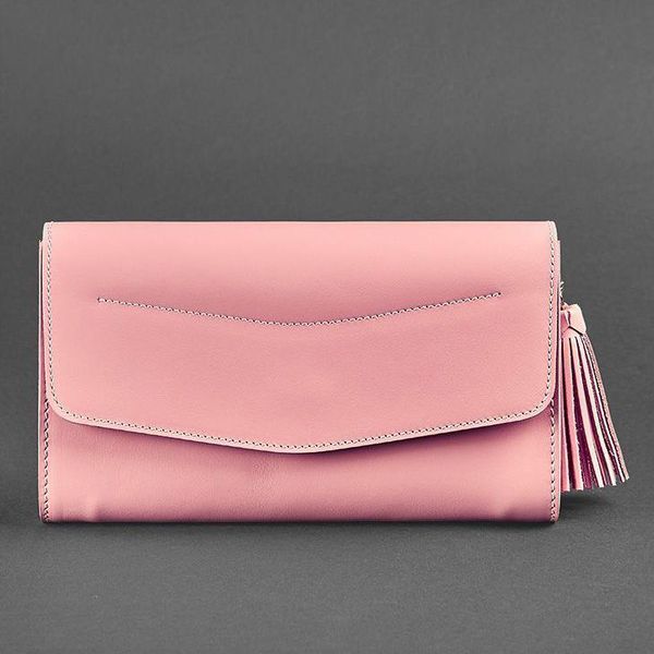 Шкіряна жіноча сумка Еліс рожева BN-BAG-7-pink-peach фото