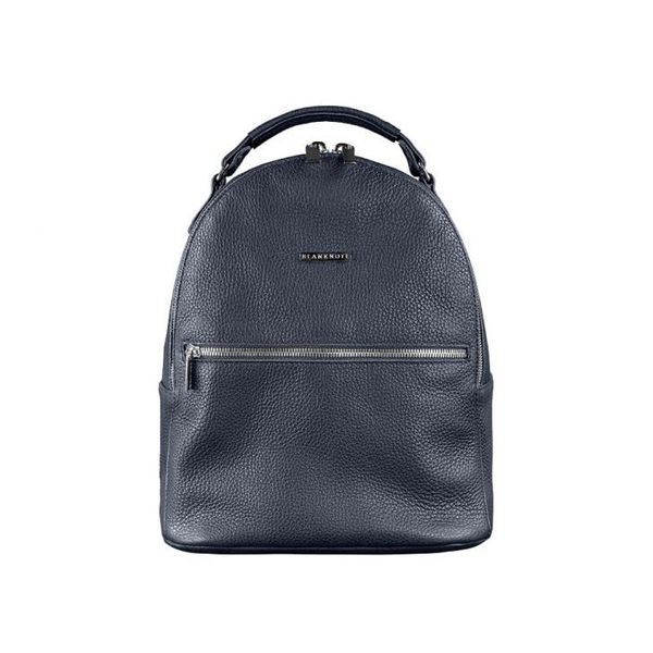 Кожаный женский Мини-рюкзак Kylie Синий BN-BAG-22-navy фото