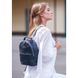 Кожаный женский Мини-рюкзак Kylie Синий BN-BAG-22-navy фото 6