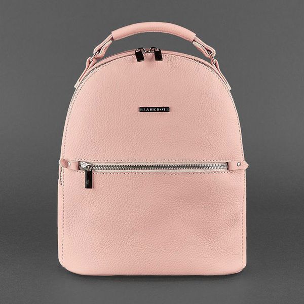 Кожаный женский мини-рюкзак Kylie розовый BN-BAG-22-barbi фото