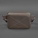 Шкіряна поясна сумка Dropbag Mini темно-бежева BN-BAG-6-beige фото 9