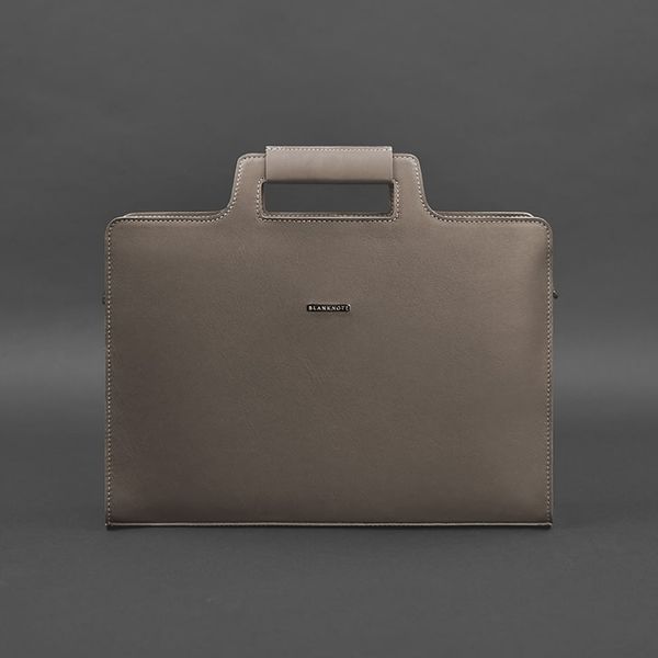 Жіноча шкіряна сумка для ноутбука і документів темно-бежева BN-BAG-36-beige фото