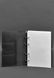 Шкіряний блокнот А5 на кільцях (софт-бук) 9.0 в м'якій чорній обкладинці BN-SB-9-soft-g-kr фото 2