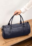 Кожаная сумка Harper темно-синяя краст BN-BAG-14-navy-blue фото