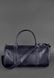 Кожаная сумка Harper темно-синяя краст BN-BAG-14-navy-blue фото 2