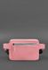 Шкіряна жіноча поясна сумка Dropbag Mini рожева BN-BAG-6-pink-peach фото 3