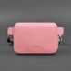 Кожаная женская поясная сумка Dropbag Mini розовая BN-BAG-6-pink-peach фото 6