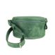 Кожаная поясная сумка зеленая винтажная TW-BeltBag-green-crz фото 5