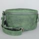 Шкіряна поясна сумка зелена вінтажна TW-BeltBag-green-crz фото 2